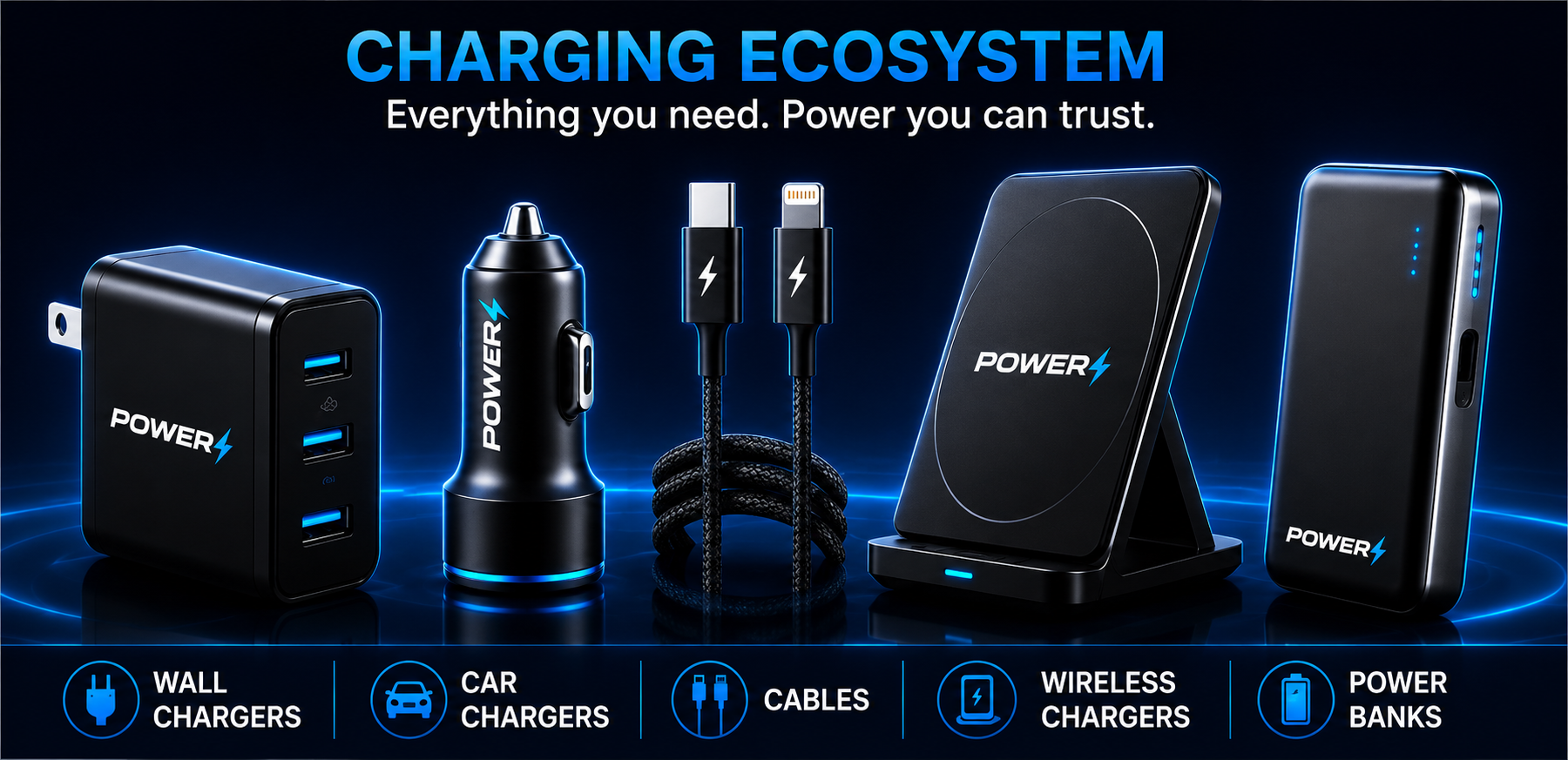 POWER4 charging products